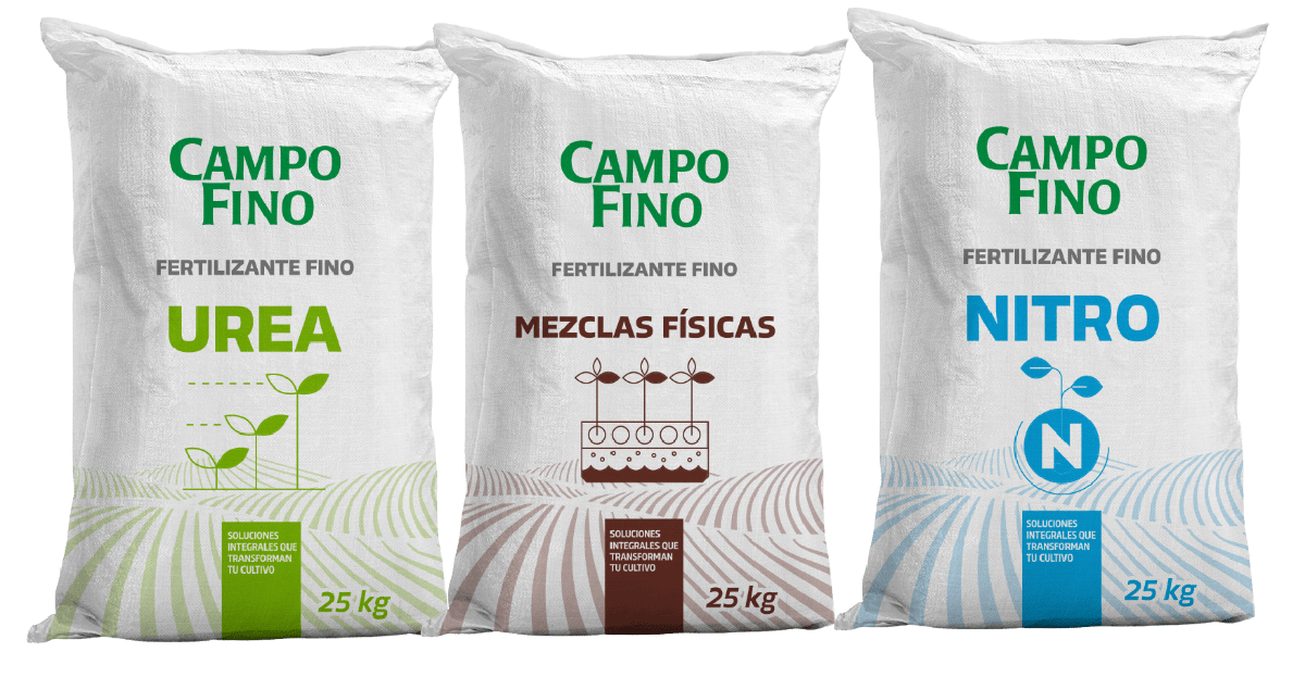 Productos Campo Fino: UREA,Mezclas Físicas y NITRO