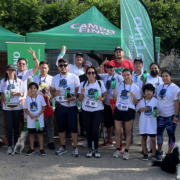 Representantes de Campofino apoyando la Carrera con Causa Canaco Servytour Ameca 5 km como patrocinadores oficiales.
