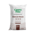 Saco de Mezclas Físicas CampoFino de 25 kg, fertilizante personalizado con nutrientes balanceados para diferentes cultivos.